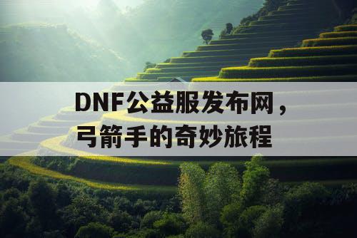 DNF公益服发布网，弓箭手的奇妙旅程